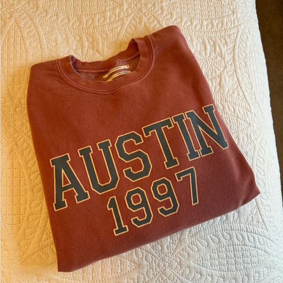 Anthropologie “Austin 1997” crew neck sweatshirt - Picture 3 of 4